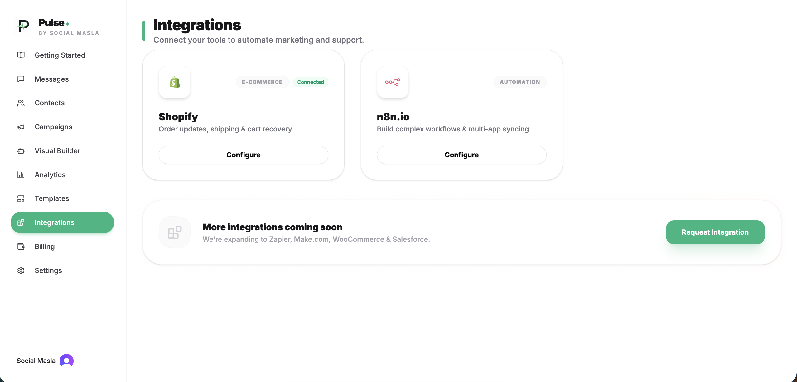 Integrations